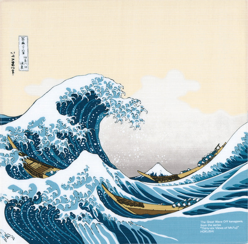 Furoshiki Wielka Fala