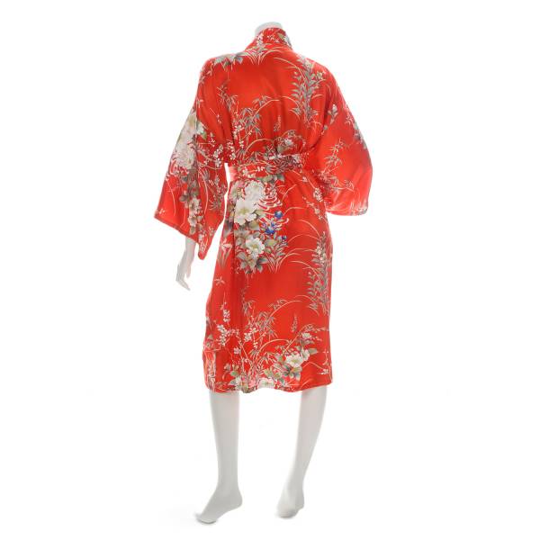 Hana krótkie jedwabne kimono