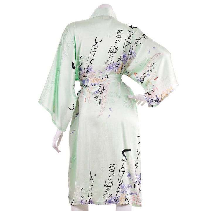 Krótkie Kimono Iroha z Jedwabiu