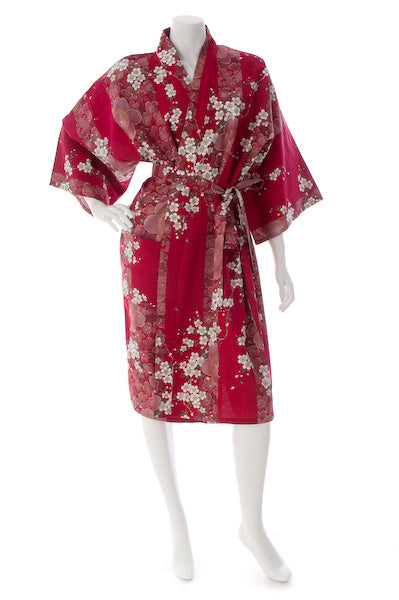 Krótkie yukata Sakura