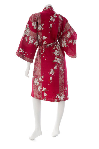 Krótkie yukata Sakura