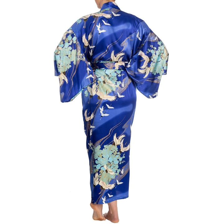 Jedwabne Kimono ŻURAW