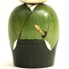 Młody samuraj Kokeshi